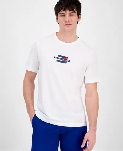 Tommy Hilfiger Men's Brooklyn 1985 9" Shorts In White