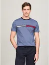 Tommy Hilfiger Embroidered Flag Logo T In Multi