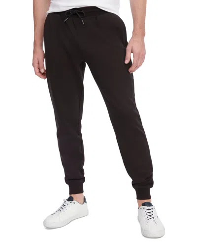 Tommy Hilfiger Men's Flag Logo Sweatpants In Black