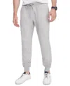 Tommy Hilfiger Men's Flag Logo Sweatpants In Light Grey Heather