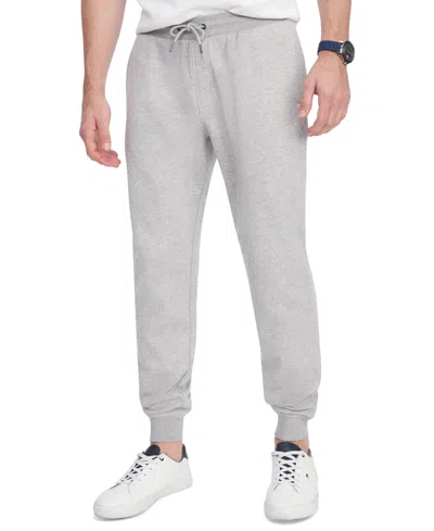 Tommy Hilfiger Men's Flag Logo Sweatpants In Light Grey Heather