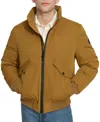 Tommy Hilfiger Men's Flex Performance Zip-front Bomber Jacket In Bronze