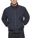 Tommy Hilfiger Men's Flex Performance Zip-front Bomber Jacket In Navy