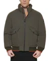 Tommy Hilfiger Men's Flex Performance Zip-front Bomber Jacket In Olive