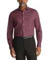 Tommy Hilfiger Slim Fit Thflex Dress Shirt In Pink