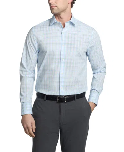 Tommy Hilfiger Men's Flex Regular Fit Twill Dress Shirt In Multi