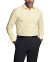 Tommy Hilfiger Men's Flex Regular Fit Twill Dress Shirt In Yellow