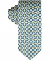 Tommy Hilfiger Men's Floral Medallion Tie In Yellow In Multi