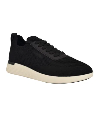 Tommy Hilfiger Men's Geary Fashion Jogger Sneakers In Black Multi
