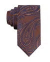 Tommy Hilfiger Men's Gemma Paisley Tie In Brown
