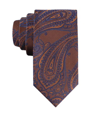 Tommy Hilfiger Men's Gemma Paisley Tie In Brown