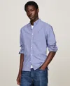 Tommy Hilfiger Men's Gingham Long Sleeve Button-down Oxford Shirt In Blue