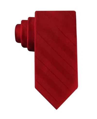 Tommy Hilfiger Men's Goldin Stripe Tie In Red
