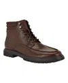 Tommy Hilfiger Men's Gonzal Casual Lace Up Boots In Brown