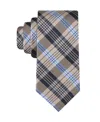 Tommy Hilfiger Men's Grayson Classic Plaid Tie In Brown
