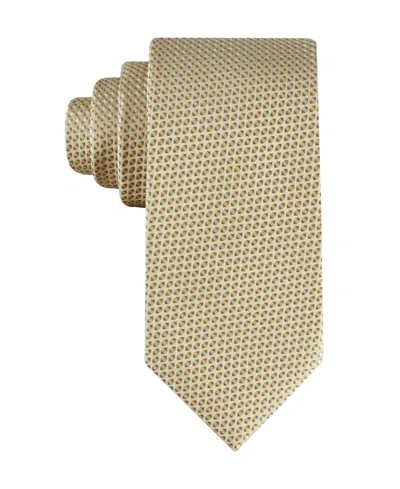 Tommy Hilfiger Men's Hans Micro Geometric Motif Pattern Tie In Multi
