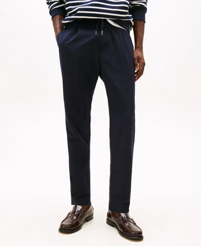 Tommy Hilfiger Men's Harlem Performance Relaxed Fit Chinos Pants In Blue