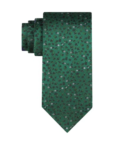 Tommy Hilfiger Men's Harmony Floral Tie In Green