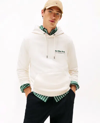 Tommy Hilfiger Men's Herald Graphic Hoodie In White