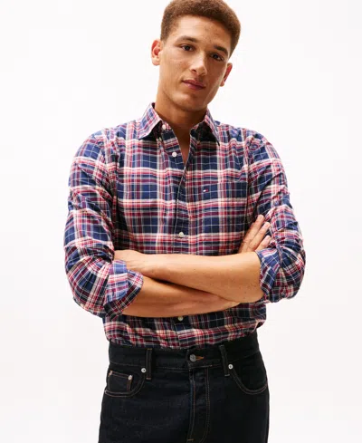 Tommy Hilfiger Men's Heritage Oxford Plaid Shirt In Multi
