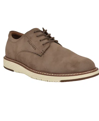 Tommy Hilfiger Men's Hiday Casualized Hybrid Oxfords In Taupe