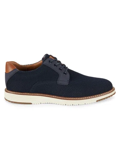 Tommy Hilfiger Men's Hiser Mesh Derby Shoes In Dark Blue