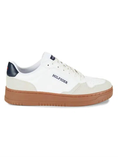 Tommy Hilfiger Men's Inkas Sneaker In Medium Grey In White