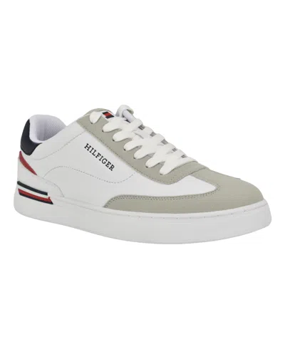 Tommy Hilfiger Men's Jorro T-toe Casual Sneakers In Grey,white Multi