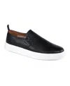 Tommy Hilfiger Men's Kozal Casual Slip On Sneakers In Black Light Tumble