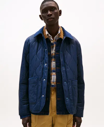 Tommy Hilfiger Men's Lightweight Quilted Jacket In Blue