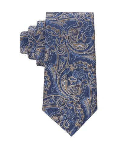 Tommy Hilfiger Men's Lillian Paisley Tie In Blue