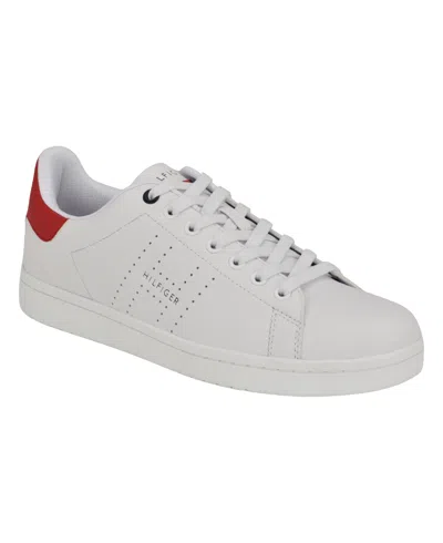 Tommy Hilfiger Men's Liston Sneakers In White,red