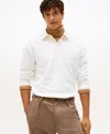Tommy Hilfiger Hilfiger Crest Brushed Rugby In Neutral
