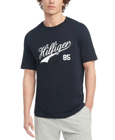 Tommy Hilfiger Men's Logo T-shirt In Navy