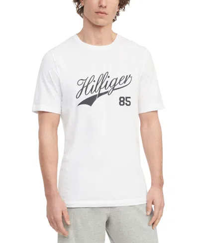 Tommy Hilfiger Men's Logo T-shirt In White