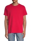Tommy Hilfiger Seasonal Reg Fit Solid T-shirt In Mahogany