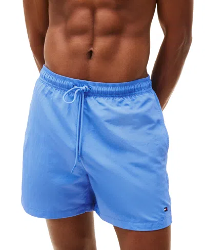Tommy Hilfiger Men's Long Drawstring 7" Swim Trunks