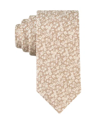 Tommy Hilfiger Men's Luca Floral Tie In Neutral