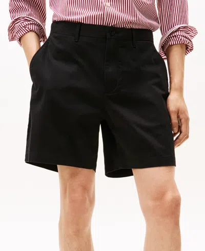 Tommy Hilfiger Men's Mercer 7" Stretch Shorts In Black