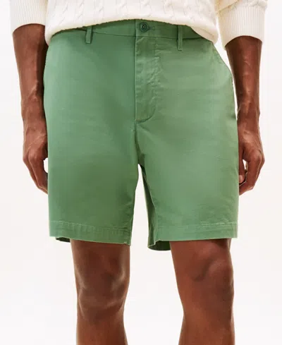 Tommy Hilfiger Men's Mercer 7" Stretch Shorts In Green