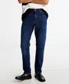 Shop Tommy Hilfiger Men's Mercer Regular-fit Denim Jeans In Kenai Blue