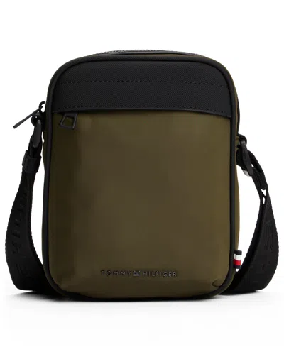 Tommy Hilfiger Men's Mini Reporter Bag In Green