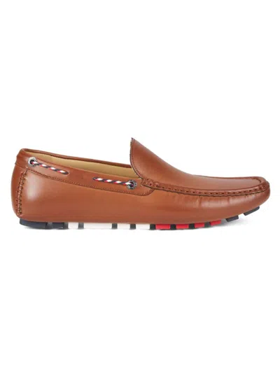 Tommy Hilfiger Men's Moc Toe Loafers In Brown