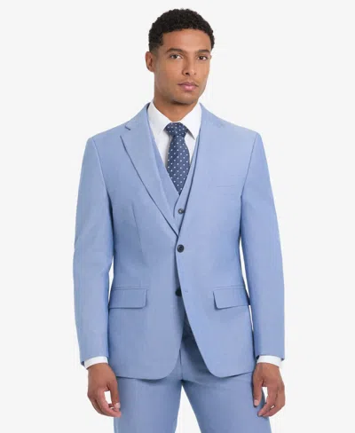 Tommy Hilfiger Men's Modern-fit Cotton Sport Coat In Blue