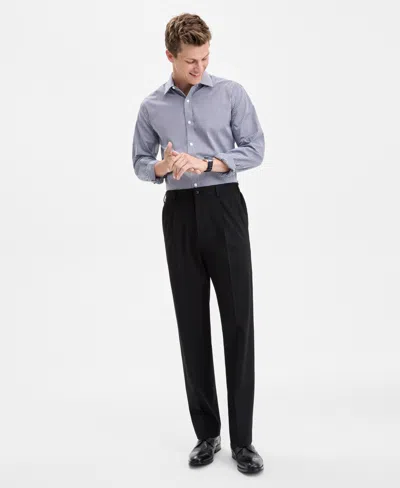 Tommy Hilfiger Men's Modern-fit Dean Solid Pants In Black