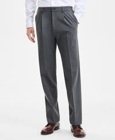 Tommy Hilfiger Men's Modern-fit Dean Solid Pants In Blue