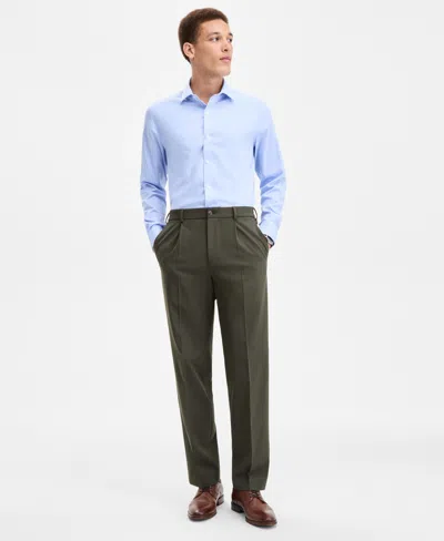 Tommy Hilfiger Men's Modern-fit Dean Solid Pants In Green
