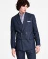 Tommy Hilfiger Men's Modern Fit Double Breasted Suit Jacket In Denim