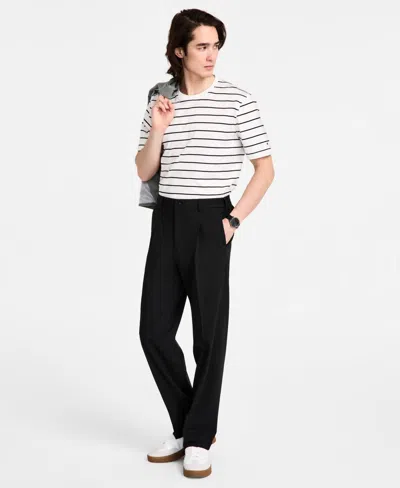 Tommy Hilfiger Men's Modern-fit Dress Pants In Charcoal