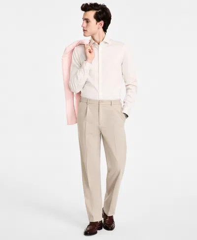 Tommy Hilfiger Men's Modern-fit Dress Pants In Tan